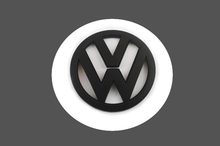 Vw new scirocco mk3 1.4t 2.0t tsi r matte black rear boot trunk emblem badge