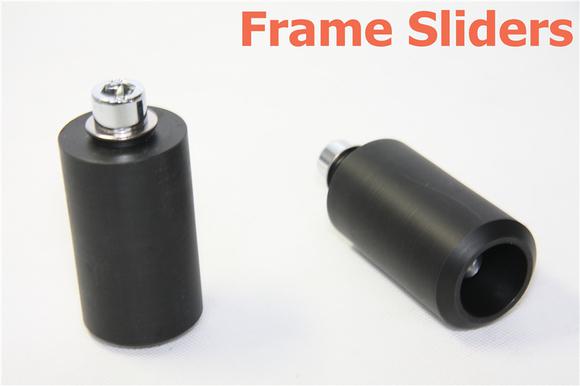 Frame slider crash protector fit 1999 2000 2001 2002 yamaha yzf r6 yzfr6 black