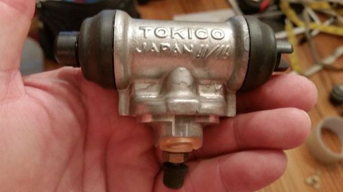 Nos oem vintage datsun nissan tokico 11/16 drum rear wheel brake cylinder