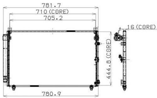 Denso 477-0553 condenser