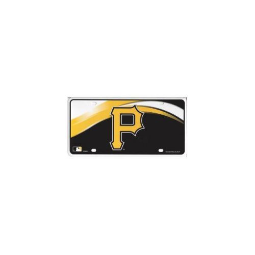 Pittsburgh pirates metal license plate