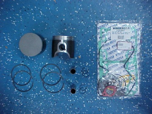 Ski-doo 1000cc mach z summit snowmobile pistons top end gasket kit free shipping