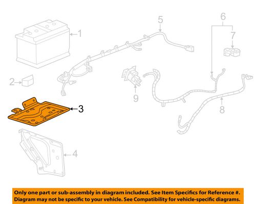 Gm oem-battery tray 25826079