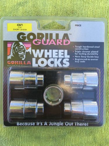 Gorilla nut 62671 wheel lock 7/16 short shank