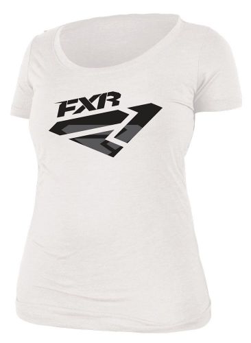 Fxr basic 2016 womens short sleeve t-shirt white/black