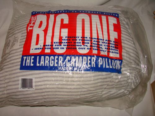 2 vintage camper travel trailer pillows nip