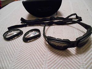 Wileyx blink wx z87-2, foam lined, with case, set of clear lenses