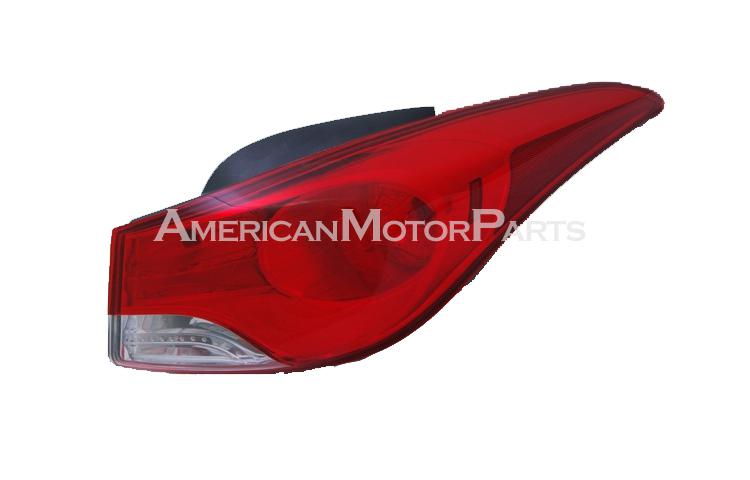 11-11 fit hyundai elantra 4dr sedan replacement tail light - right 92402-3y000