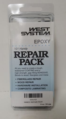 West system epoxy repair pack handy 101-new great price with free shipping!