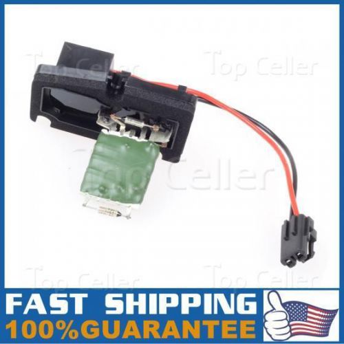 Heater fan blower motor resistor for oldsmobile silhouette intrigue 15-8713