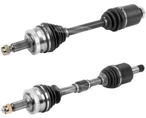 Pair new front left &amp; right cv drive axle shaft assembly fits sonata and azera