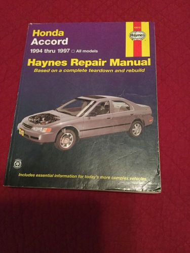 Haynes repair manual 42013