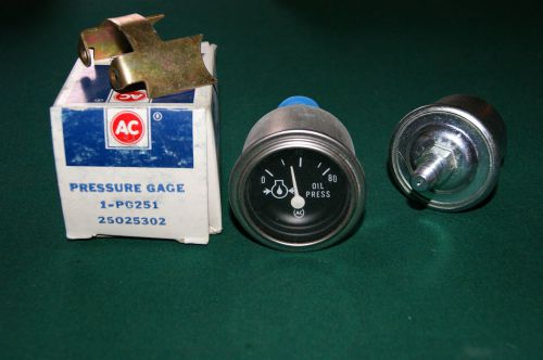 Ac delco oil  gauge &amp; sender - electrical - new in the box - made in usa!!!