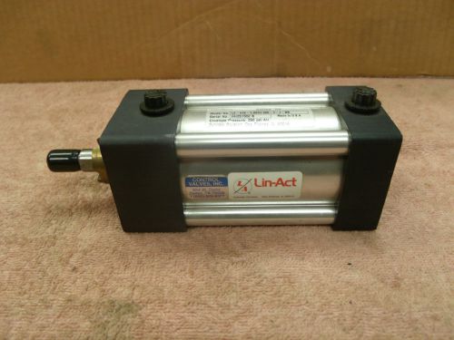 Lin-act series a4 air cylinder new ls-a4e-2.00x2.000-2-j-bb, 250 psi pneumatic