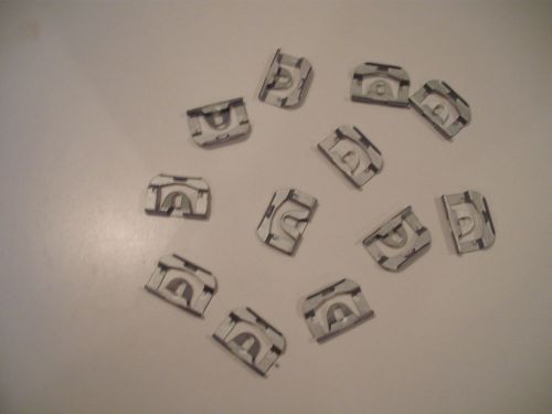 Chevrolet el camino front &amp; rear window trim clips (12ct) 1973-87 free shipping