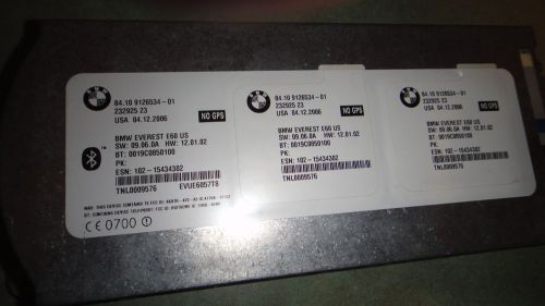 2006-2007bmw 530i e60 e90 oem bluetooth everest tcu module9126534 84109126534-01