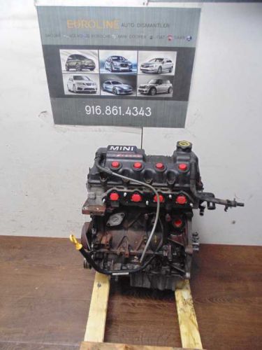 02 03 04 05 06 07 08 mini cooper engine 1.6l conv w/supercharged option cooper s