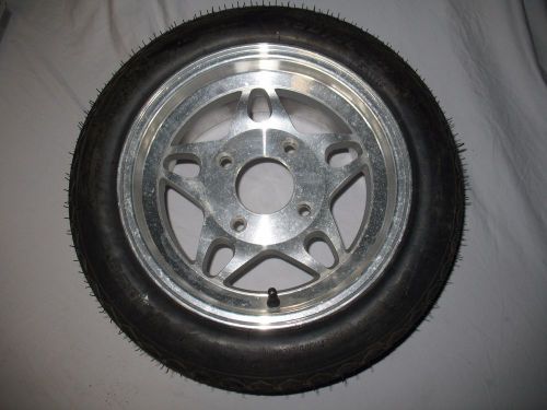 Golf car/cart wheel aluminum split 5 spoke 12x6.5 190/50-12 43mm offset helo (?)