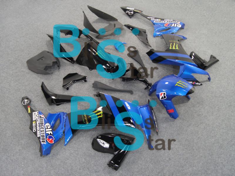 Injection mold fairing fit for kawasaki ninja zx10r zx-10r 2008-2010 2009 e10 w8