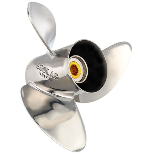 Solas 3551-148-19 propeller titan yamaha 14.75&#039;&#039; 19&#039;&#039; pitch 3 blade right