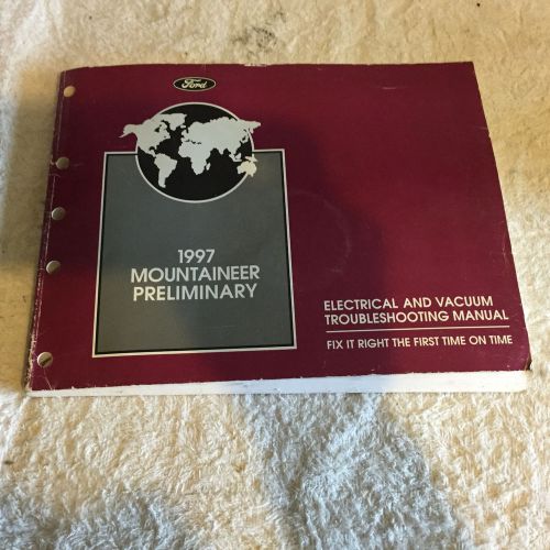 1997 mercury mountaineer electrical manual