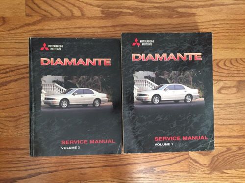 1998 mitsubishi diamante factory service manual 2 volume set