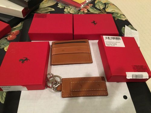 Ferrari rare credit card holder and key ring