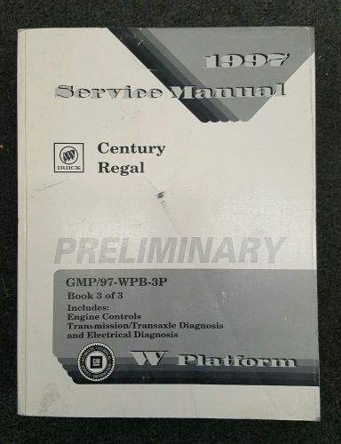 1997 buick century / regal factory service manual