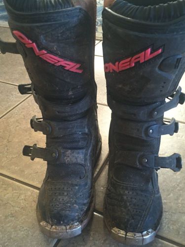 O&#039;neal woman element dirt bike boots size 7