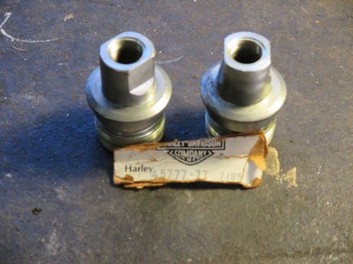 Harley fork tube plugs