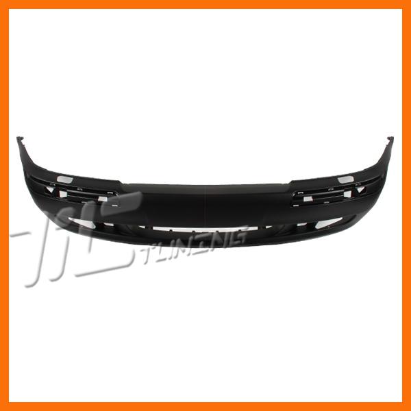 00 volvo s40/v40 front bumper primered black plastic facial cover w/lamp wiper