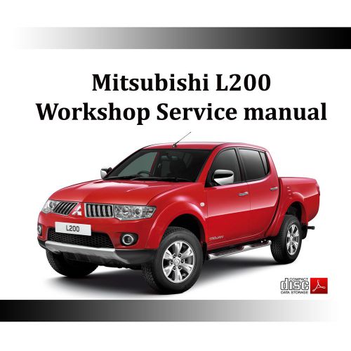 Mitsubishi l200 official workshop service repair manual