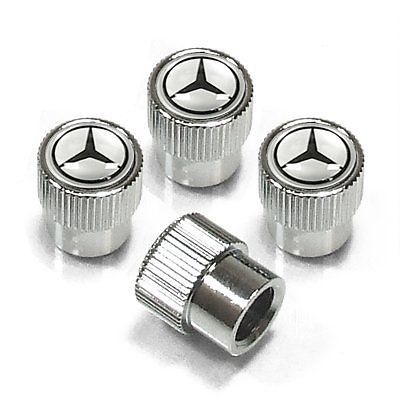 Mercedes benz e class tire valve stem caps - oem accessory - makes a great gift!