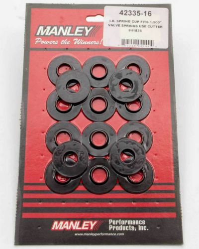 Manley outside valve spring locator 1.680 in od 0.635 in id 16 pc p/n 42122-16