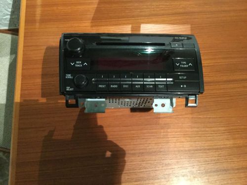 Toyota tundra cd mp3 player sirius radio 08 09 10 11 12 86120-0c390 86120-0c290