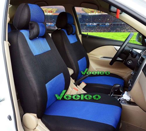 Universal car seat cover for skoda logo including front and rear 5 seats covers