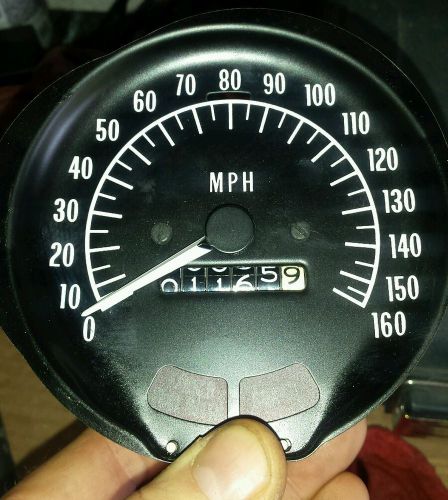 73 79 trans am 160 mph speedometer speedo w72 l80 firebird formula ws6 se ta t/a