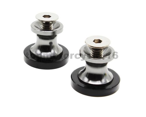 10mm gray cnc swingarm sliders spools for triumph street triple/r 2013-2015 hot