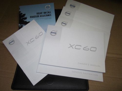 2016 volvo xc60 owners manual with navigation (oem) j2368