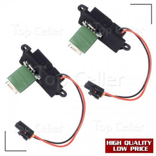 2pcs heater fan blower motor resistor fit for avalanche 1500 2500 tahoe