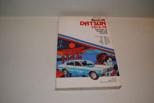 Chilton&#039;s datsun 1973 - 1978 nissan repair &amp; tune up guide manual 200sx 510 ++