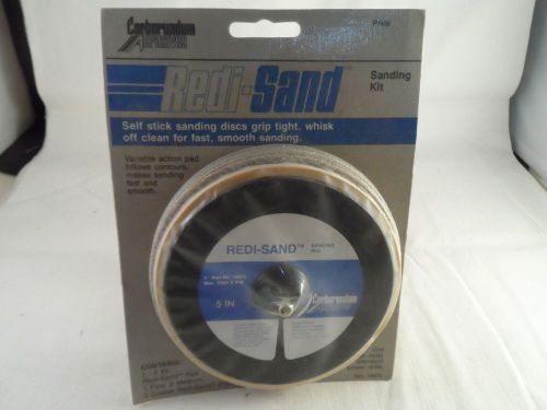 Carborundum redi-sander  new old stock  auto body repair garage shop paint metal