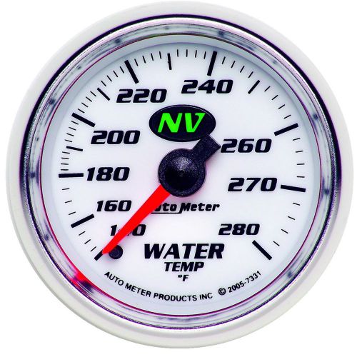 Auto meter 7331 nv; mechanical water temperature gauge