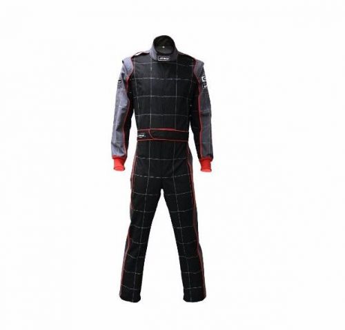 Jxhracing sfi 100% cotton 1 layer fireproof one piece auto go kart suit cr002