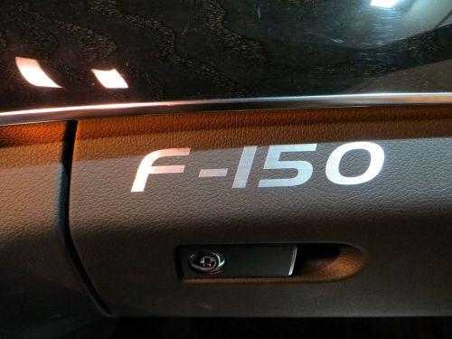 (2pcs) dashboard badge sticker decal f150