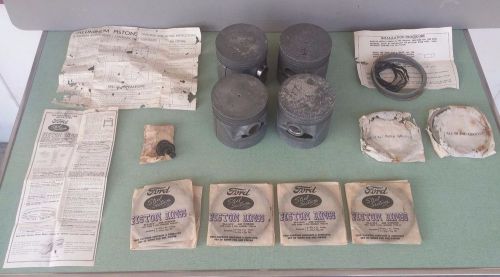 Ford pistons and rings 1928-1934  as is