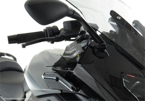 Bmw r1200rs 15 16 wind air deflectors pair dark tint - made in england (pb)