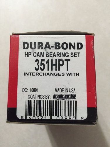 Dura-bond hp coated small block ford camshaft bearing kit  351hpt