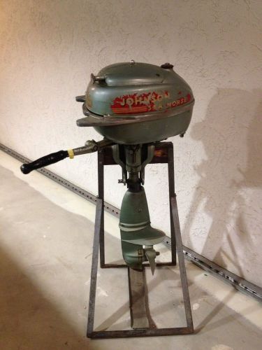 Antique outboard motor