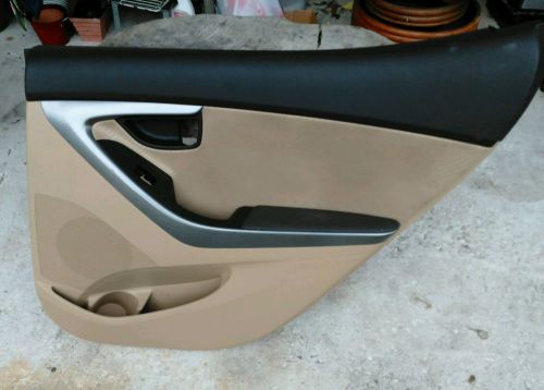 Hyun elantra  11-13 rear right passenger side interior door panel